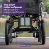 Equipmed PowerCruise LongRange Electric Folding Wheelchair