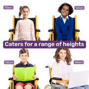 Equipmed Kids Paediatric Foldable Wheelchair
