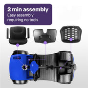 Equipmed FreeRoam+ Mid-Size Mobility Scooter