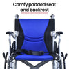 Equipmed SmartLine 20" Foldable Wheelchair