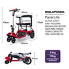 Equipmed Ultra-Lightweight Folding Electric Mobility Scooter