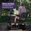 Equipmed FreeLite+ Mid-Sized Foldable Mobility Scooter