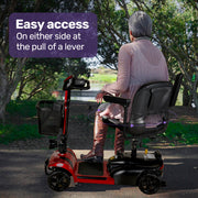 Equipmed FreeLite+ Mid-Sized Foldable Mobility Scooter