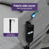Equipmed Adjustable Bed with Full-Length Back Lift