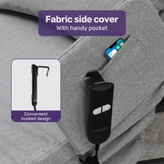 Equipmed Adjustable Bed with Full-Length Back Lift