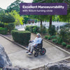 Equipmed PowerCruise LongRange Electric Folding Wheelchair