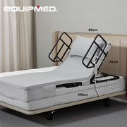 Equipmed Adjustable Bed with Back and Leg Lift