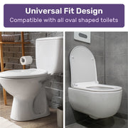 Equipmed 10cm Raised Toilet Seat