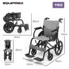 Equipmed Transitline Lite 16" Foldable Wheelchair