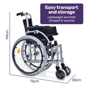 Equipmed Premium Kids Paediatric Wheelchair