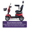 Equipmed ProRider Ultra Large Mobility Scooter