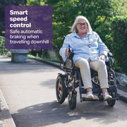 Equipmed PowerCruise LongRange Electric Folding Wheelchair