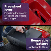 Equipmed FreeRoam+ Mid-Size Mobility Scooter