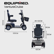 Equipmed VentureCruise XL Mobility Scooter