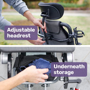 Equipmed PowerCruise Venture Comfort+ Electric Wheelchair