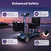 Equipmed SmartPacer+ Ultra-Lightweight Mobility Scooter