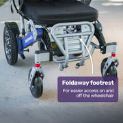 Equipmed PowerCruise Venture Foldable Electric Wheelchair