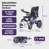 Equipmed PowerCruise Venture Foldable Electric Wheelchair