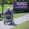 Equipmed PowerCruise Venture Foldable Electric Wheelchair