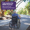Equipmed PowerCruise DualSmart Foldable Electric Wheelchair