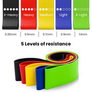 Proflex 5-Piece TPE Resistance Band Set