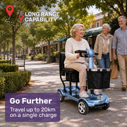 Equipmed SmartPacer+ Ultra-Lightweight Mobility Scooter