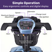 Equipmed SmartPacer+ Ultra-Lightweight Mobility Scooter