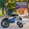 Equipmed PowerCruise Venture Foldable Electric Wheelchair
