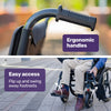 Equipmed PowerCruise DualSmart Foldable Electric Wheelchair