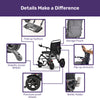 Equipmed C2X Carbon Fibre Electric Wheelchair
