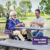 Equipmed PowerCruise Venture Foldable Electric Wheelchair