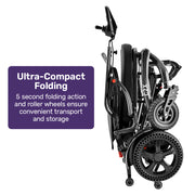 Equipmed C2X Carbon Fibre Electric Wheelchair