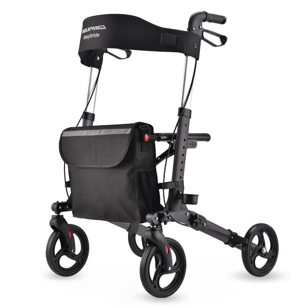 Quick Move Rollater Equipmed EasyStride Quick Folding Rollator – Medihub