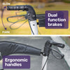 Equipmed EasyStride Quick Folding Rollator