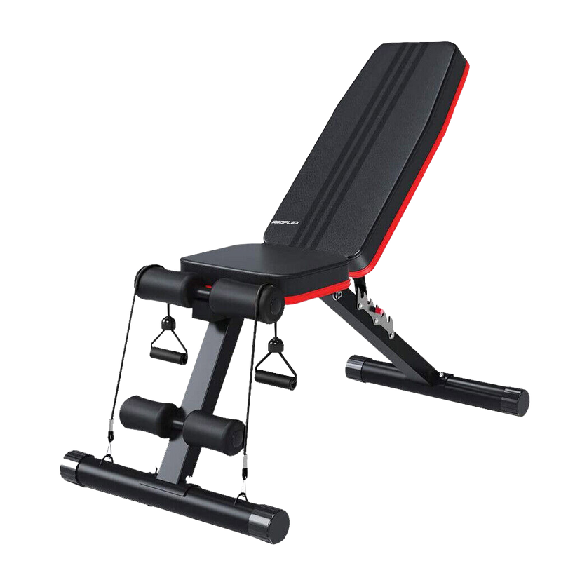 Proflex B200 Adjustable Weight Bench with Resistance Bands