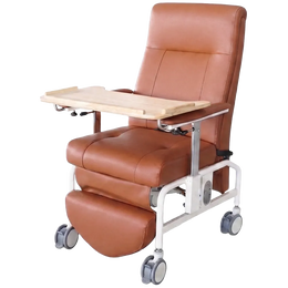 Equipmed Mobile High-Back Reclining Day Chair