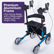 Equipmed ErgoStride Walker with Forearm Rest Supports