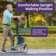 Equipmed ErgoStride Walker with Forearm Rest Supports