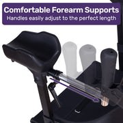 Equipmed ErgoStride Walker with Forearm Rest Supports