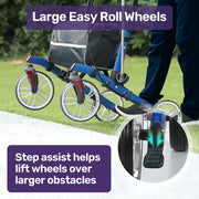 Equipmed ErgoStride Walker with Forearm Rest Supports