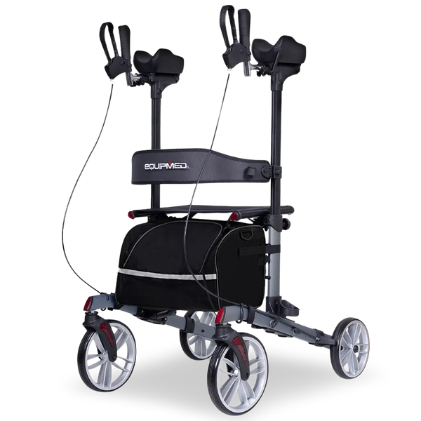 Equipmed ErgoStride Walker with Forearm Rest Supports