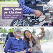 Equipmed PowerCruise Premium+ Reclining Electric Wheelchair