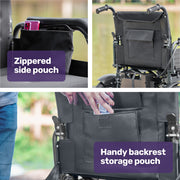 Equipmed PowerCruise DualSmart Foldable Electric Wheelchair