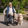 Equipmed Comfortline 24" XL Foldable Wheelchair