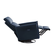 Mosma Cooma Electric Swivel Recliner Chair Midnight Blue