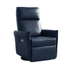 Mosma Cooma Electric Swivel Recliner Chair Midnight Blue