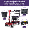 Equipmed SmartPacer+ Ultra-Lightweight Mobility Scooter
