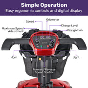 Equipmed SmartPacer+ Ultra-Lightweight Mobility Scooter