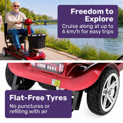 Equipmed SmartPacer+ Ultra-Lightweight Mobility Scooter