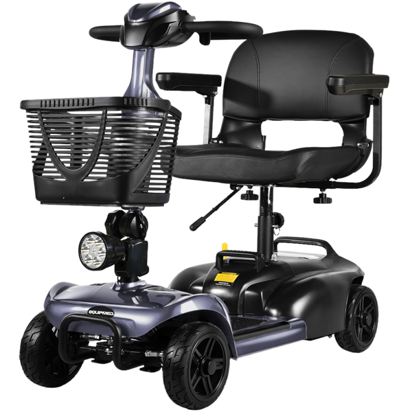 Equipmed FreeLite+ Mid-Sized Foldable Mobility Scooter